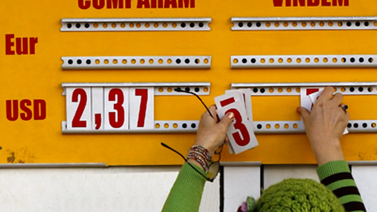 CNP menţine estimările privind evoluţia cursului leu/euro până în 2013