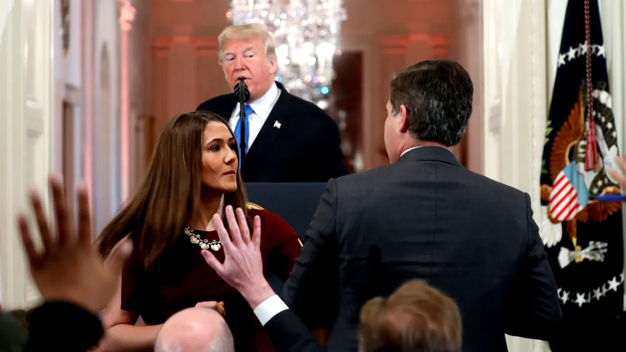 INTERDICŢIE la Casa Albă pentru un renumit jurnalist CNN. De ce s-a supărat Donald Trump | VIDEO