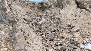 Fragment de craniu uman descoperit în groapa de gunoi din Ocna Mureş