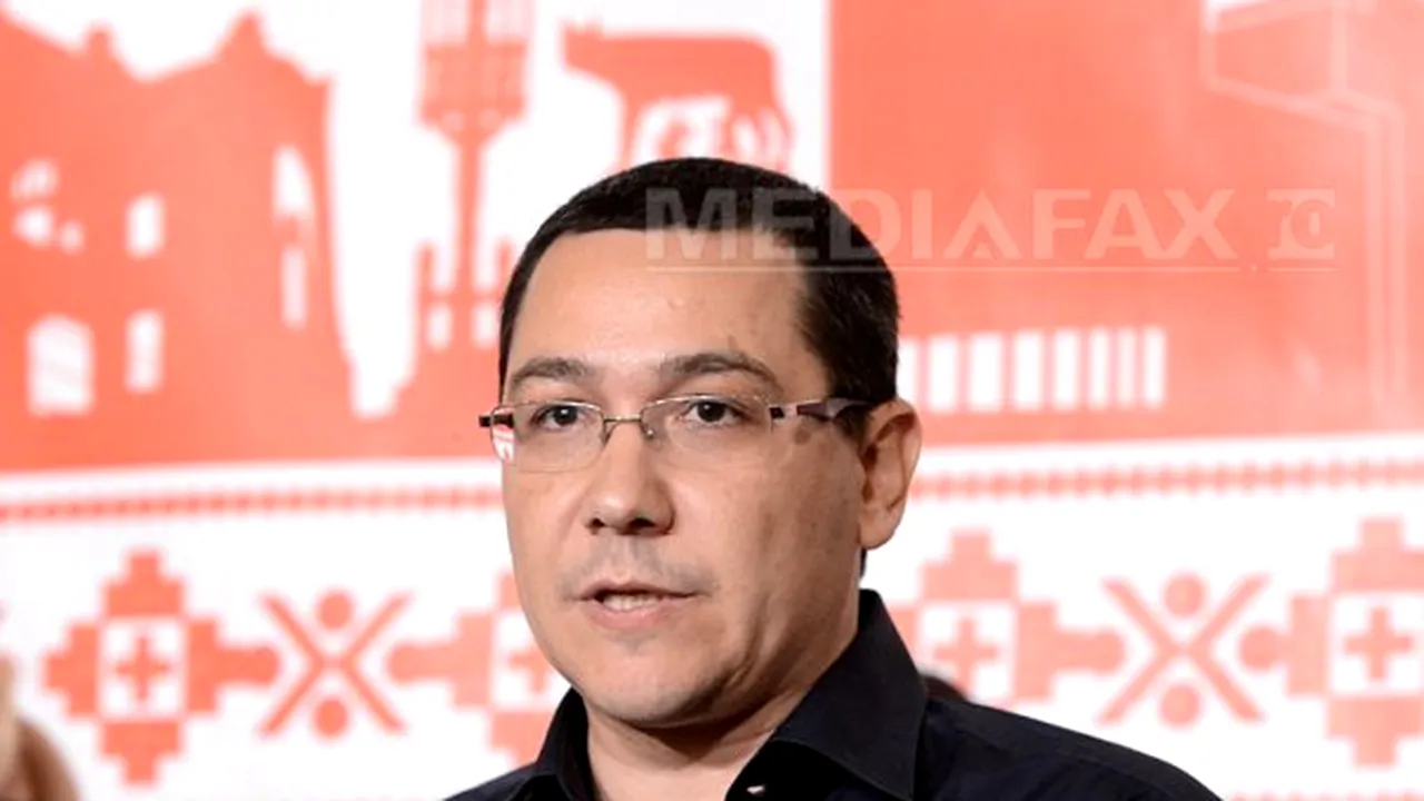 Ponta: Vreau să discutăm cu PDL, PPDD despre comisar european. Nu poate decide Băsescu, care a luat 6%