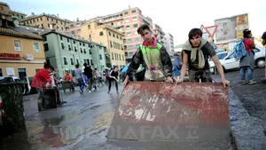 Inundaţii puternice în sudul Italiei