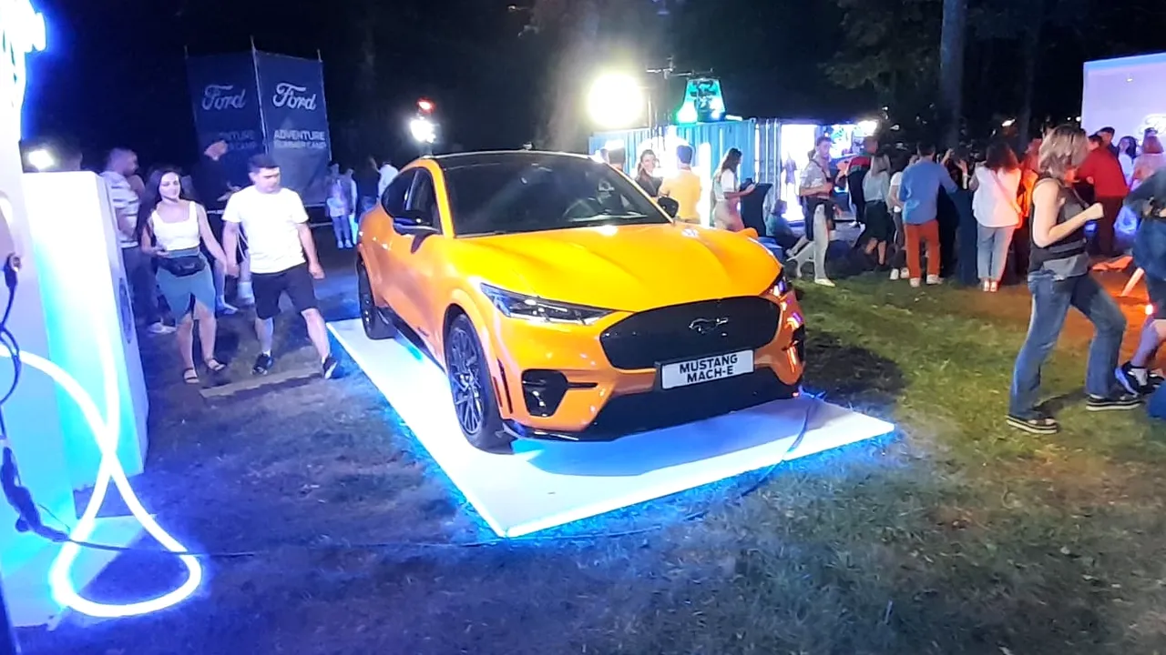 Maşini electrice şi hibride de la FORD, prezentate la Summer Well
