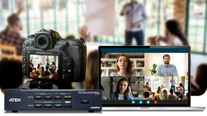 ATEN UC3310 - singura matrice pentru camere UVC de pe piață cu comutare flexibilă între 2 camere USB 4K