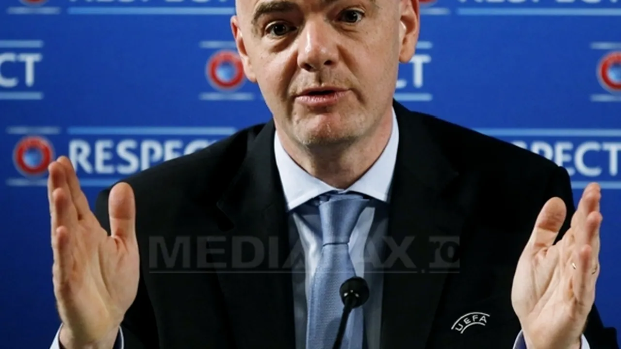 Numele lui Giani Infantino apare în Panama Papers