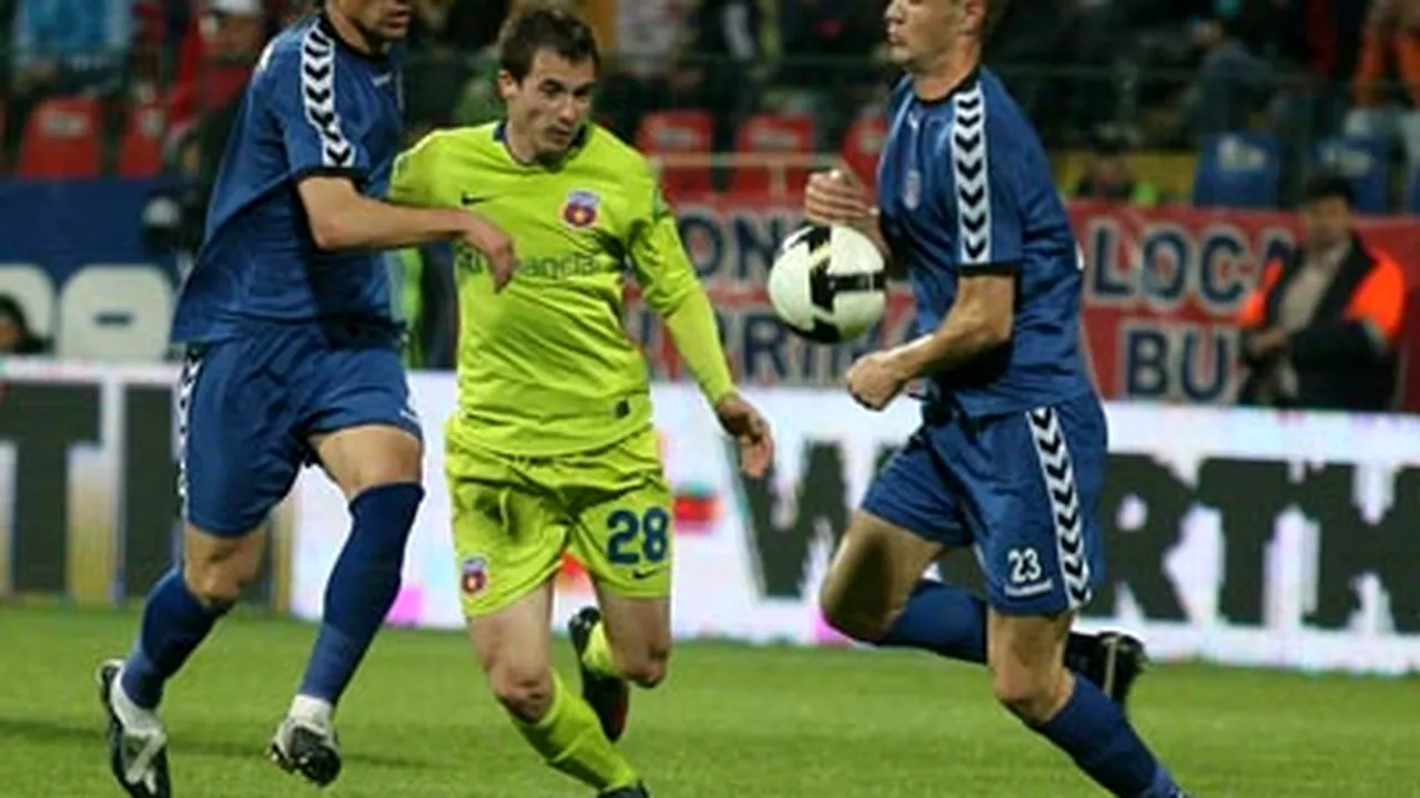 Gloria Buzău - Steaua, scor 0-1 în Liga I