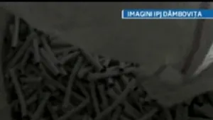 Fabrică clandestină de ţigări, descoperită în Dâmboviţa - VIDEO