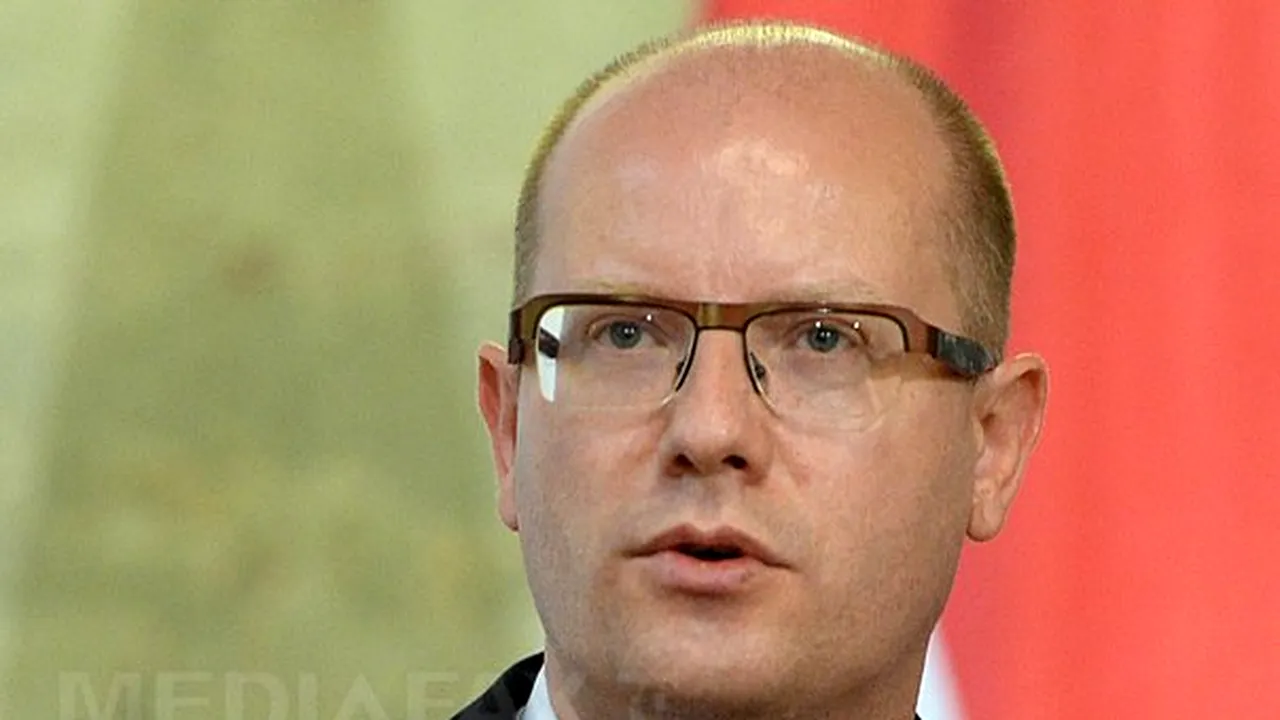 Premierul Cehiei a respins nominalizarea coaliţiei privind noul ministru de Finanţe
