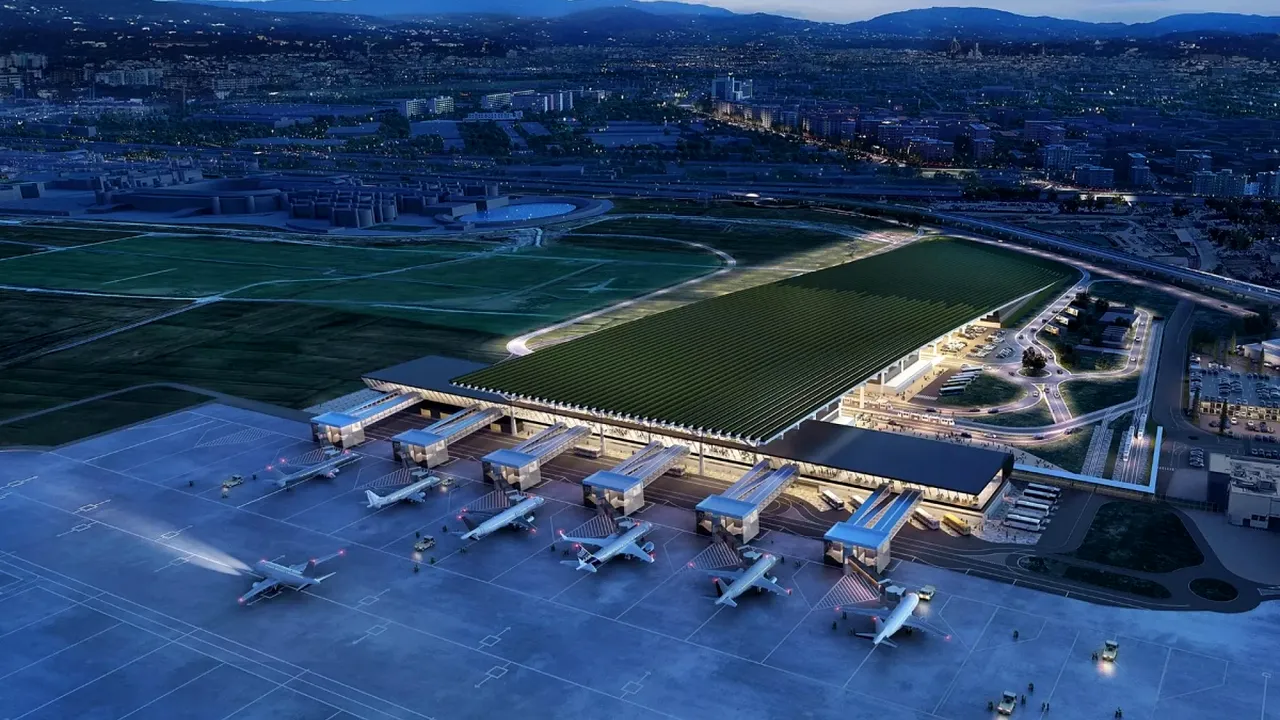 Primul aeroport din Europa care va avea o podgorie pe acoperiş