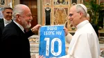 Papa Leon se întâlneşte cu campionii italieni din Serie A, Napoli