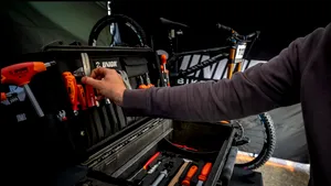 Unior Tepid propune dotarea „la cheie” a unui service modern de biciclete, cu scule UNIOR Bike Tools și uneltar adiacent multibrand