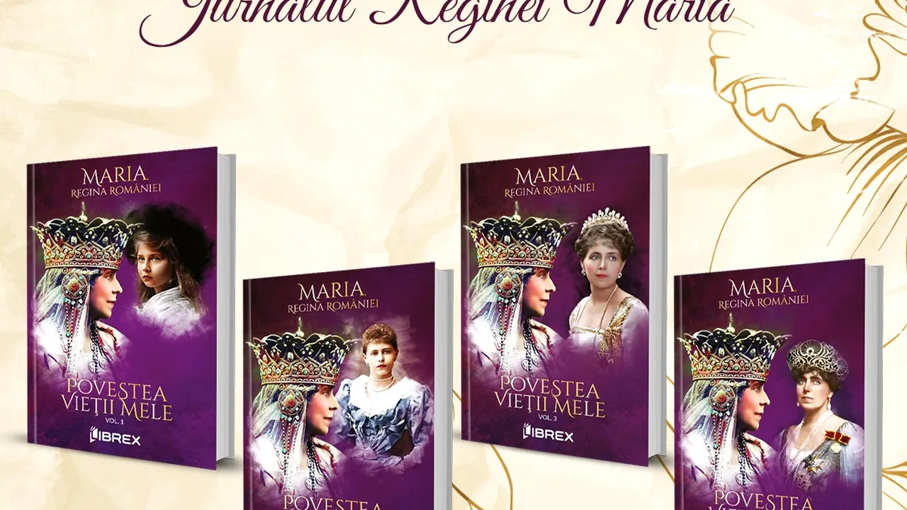 În Anul Centenarului Încoronării, editura Librex publică jurnalului Reginei Maria a României