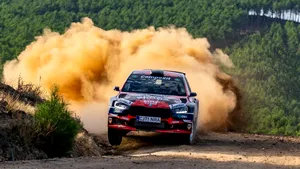 Simone Tempestini concurează la etapa finală a Campionatului European de Raliuri, în Portugalia