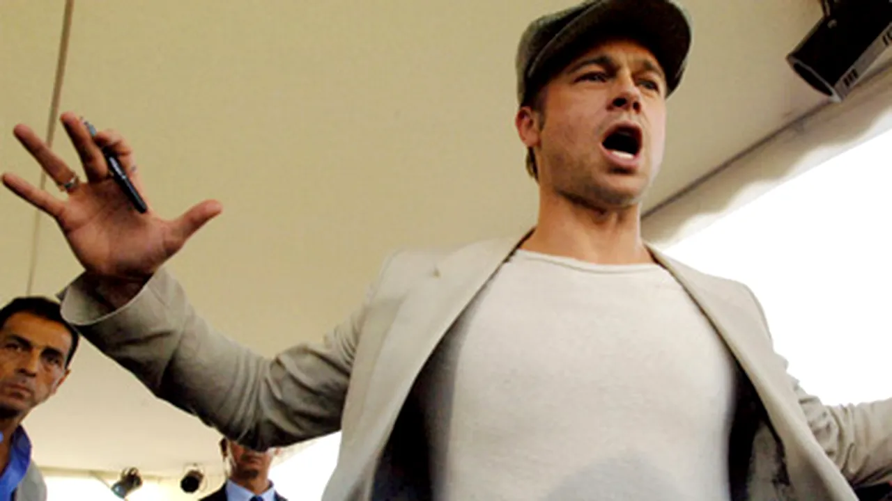 Brad Pitt nu se teme de bătrâneţe (Video)