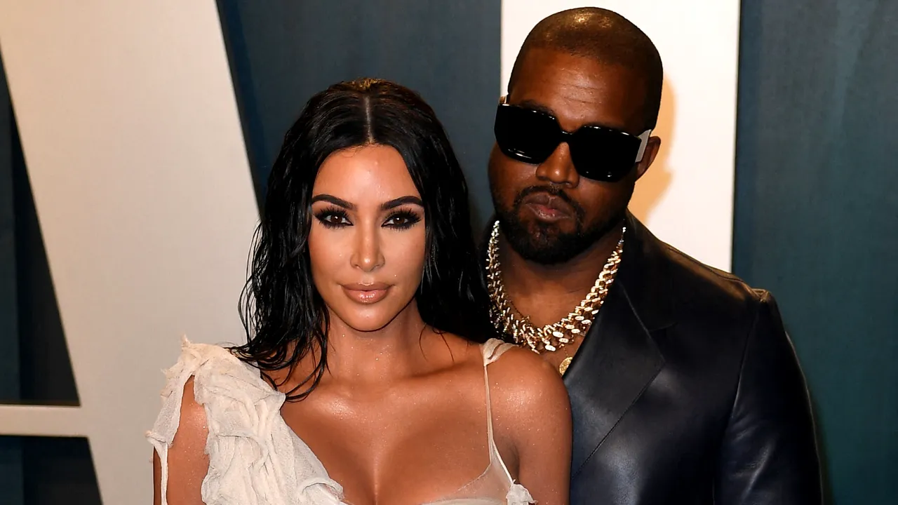 Scandal între Kanye West şi Kim Kardashian. Rapperul a fost cât pe ce să nu ajungă la petrecerea fiicei sale