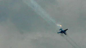 Portul georgian Poti, distrus complet de aviaţia Rusă
