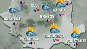 PROGNOZA METEO: Toamnă la început de decembrie. Ce temperaturi vor fi luni şi marţi