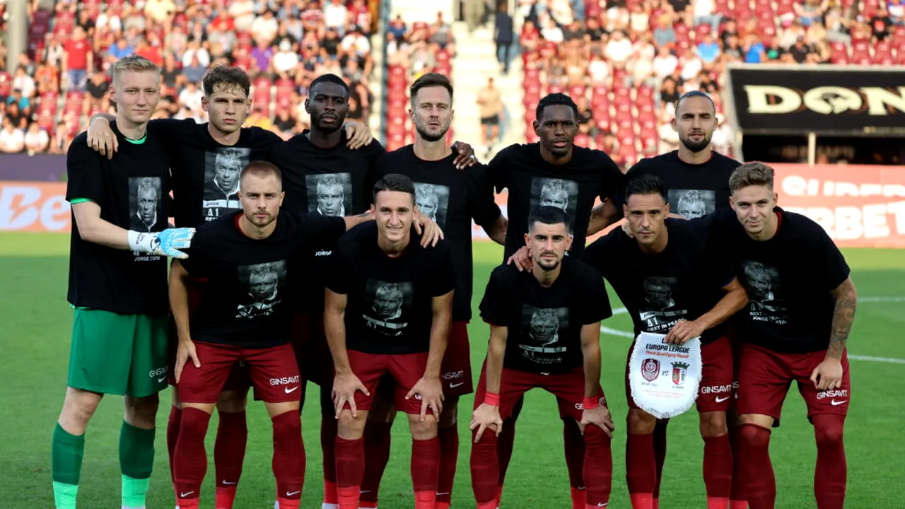 CFR Cluj a pierdut prima manşă a turului 3 preliminar din Europa League