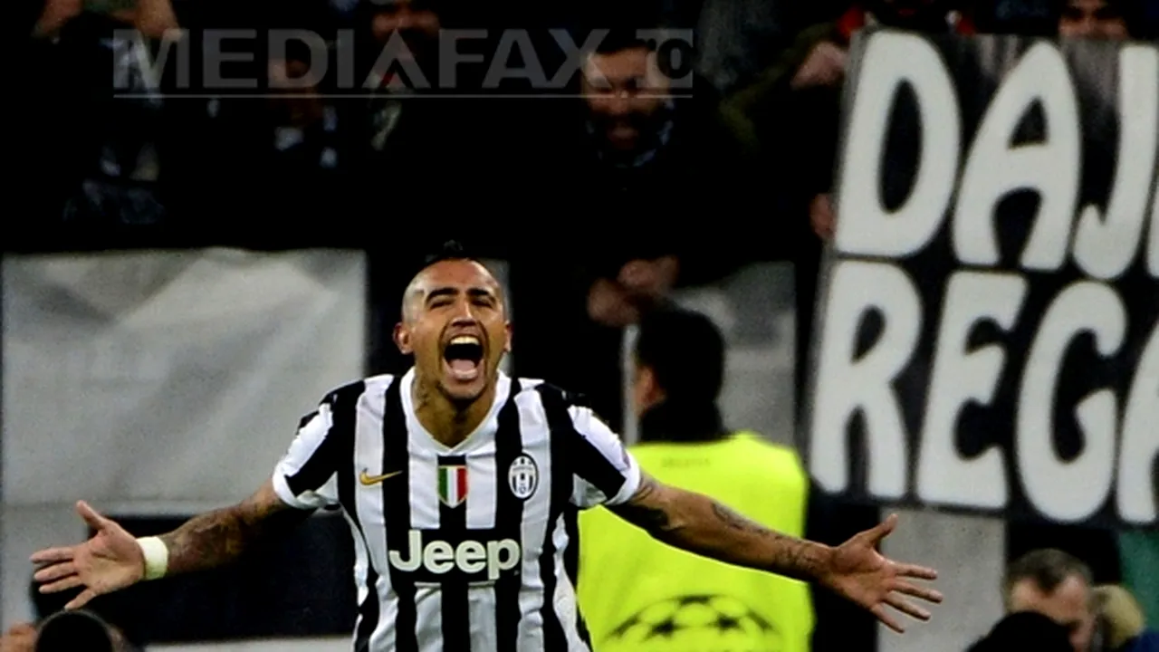 Arturo Vidal şi-a prelungit contractul cu Juventus până în 2017