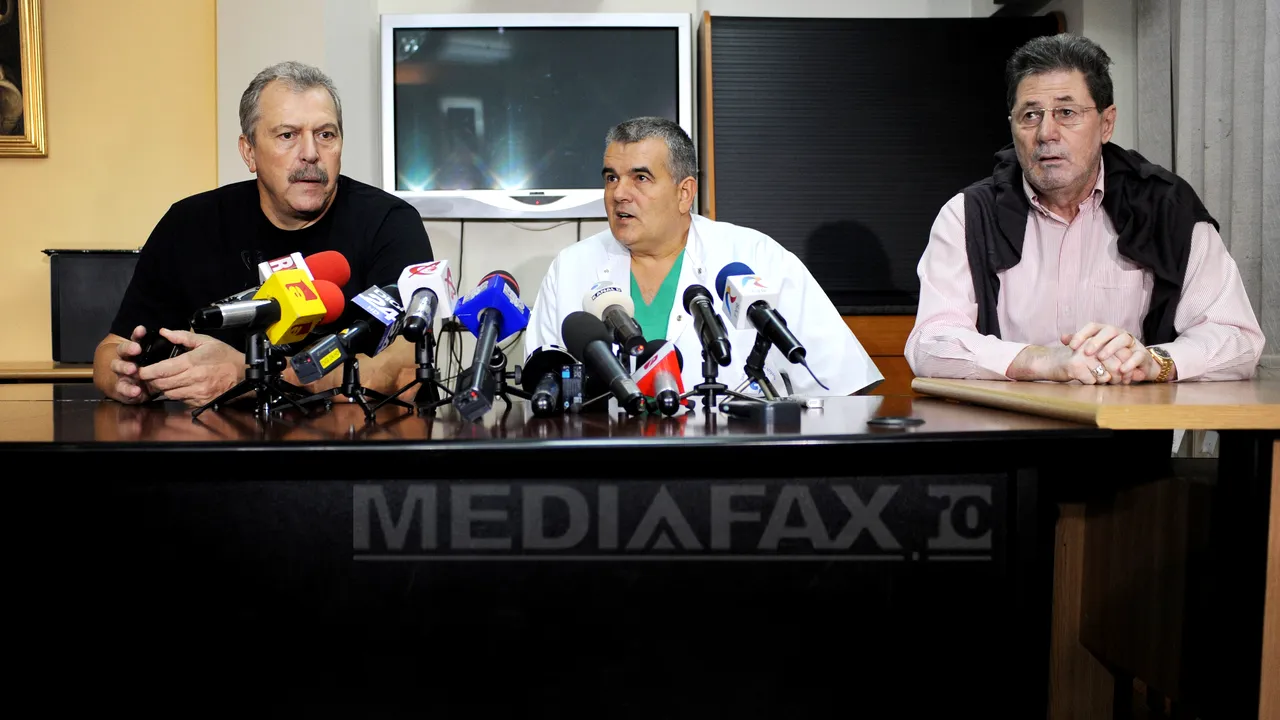 Helmuth Duckadam şi Cornel Dinu au fost externaţi astăzi