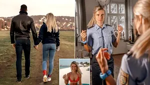 Cea mai frumoasă poliţistă din Germania s-a despărţit de iubit. Motivul: Ea trăieşte într-o lume pe care el nu şi-a dorit-o niciodată