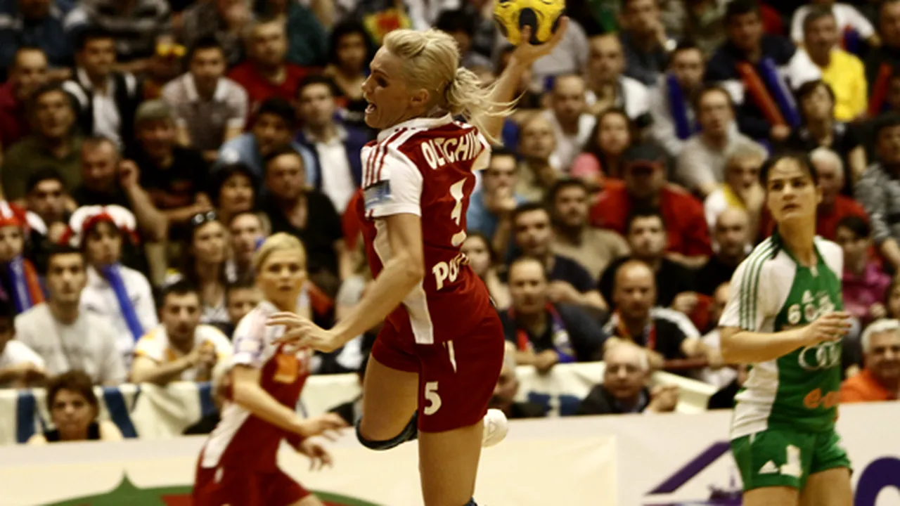 Meciul de handbal Oltchim-Gyor, urmărit la Pro TV de 2 milioane de telespectatori în minutul de aur