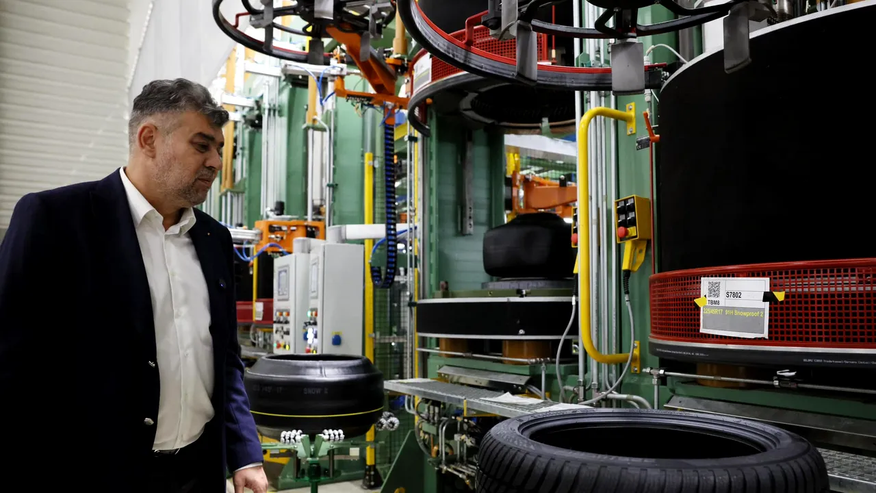 Marcel Ciolacu – Anul viitor vom putea cumpăra anvelope produse în România