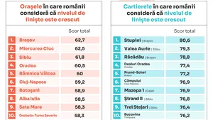 Analiză Storia: cum percep românii nivelul de linişte din oraşele şi cartierele în care locuiesc