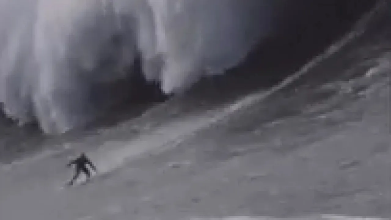 Surferul Sebastian Steudtner a navigat pe cel mai mare val înregistrat vreodată