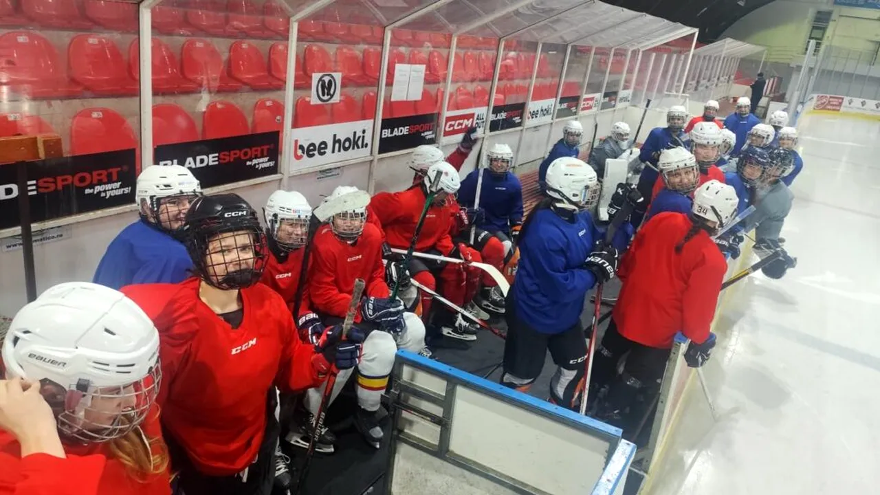 România câștigă cu Bulgaria în primul meci de la Campionatul Mondial de hochei pe gheață feminin Divizia III/A