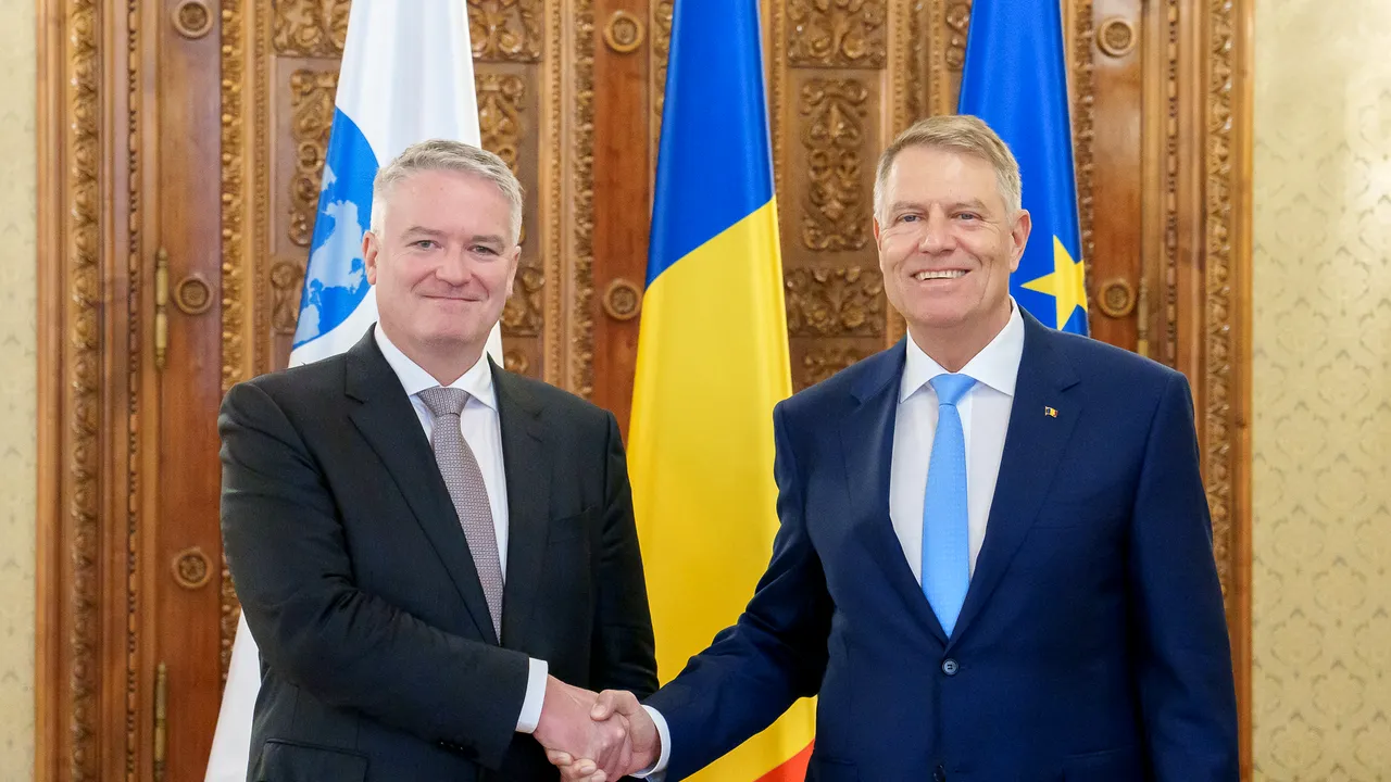 Secretarul General al OCDE, Mathias Cormann, a fost primit de Klaus Iohannis la Cotroceni