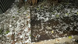 Grindină gigantică în Australia / Bucăți de gheață de 14 cm au distrus case, panouri solare și au lăsat fără electricitate aproape 100.000 de locuințe