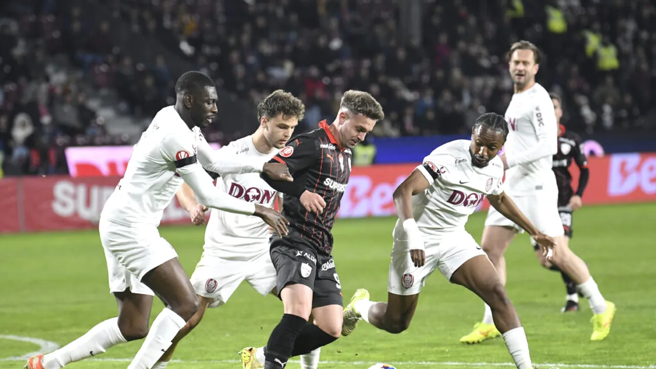 CFR Cluj – Dinamo București 1-1, în etapa 4 din play-off-ul Superligii