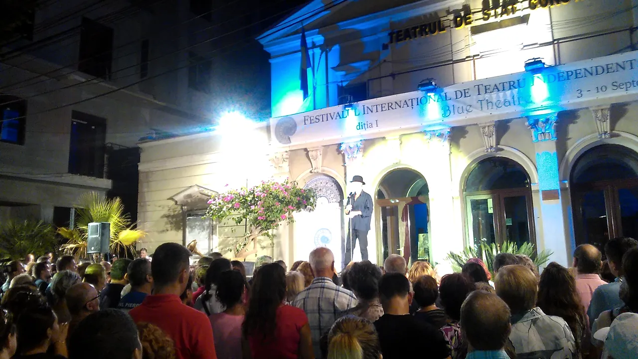 Constanţa: Teatru în stradă cu Horaţiu Mălăele, în ultima zi a Festivalului de Teatru Independent - FOTO/VIDEO