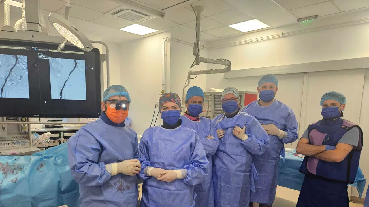 Intervenţie medicală în premieră la Spitalul Judeţean Sibiu