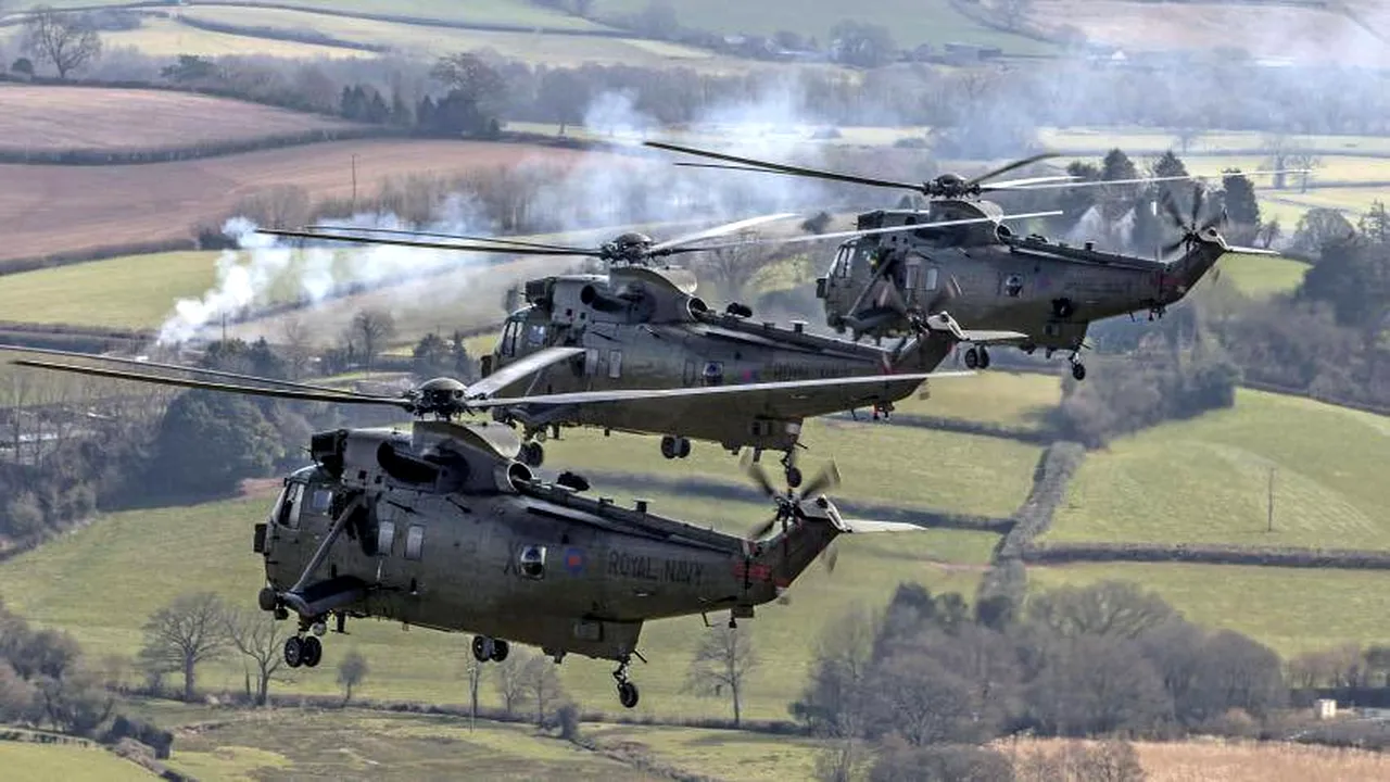 Marea Britanie va trimite elicoptere Sea King în Ucraina