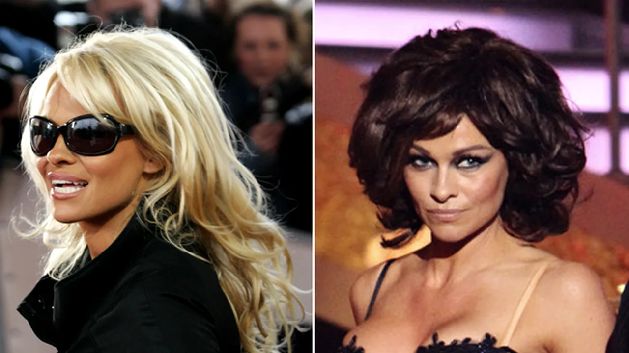 Blondă sau brunetă? Cum o preferi pe Pamela Anderson?