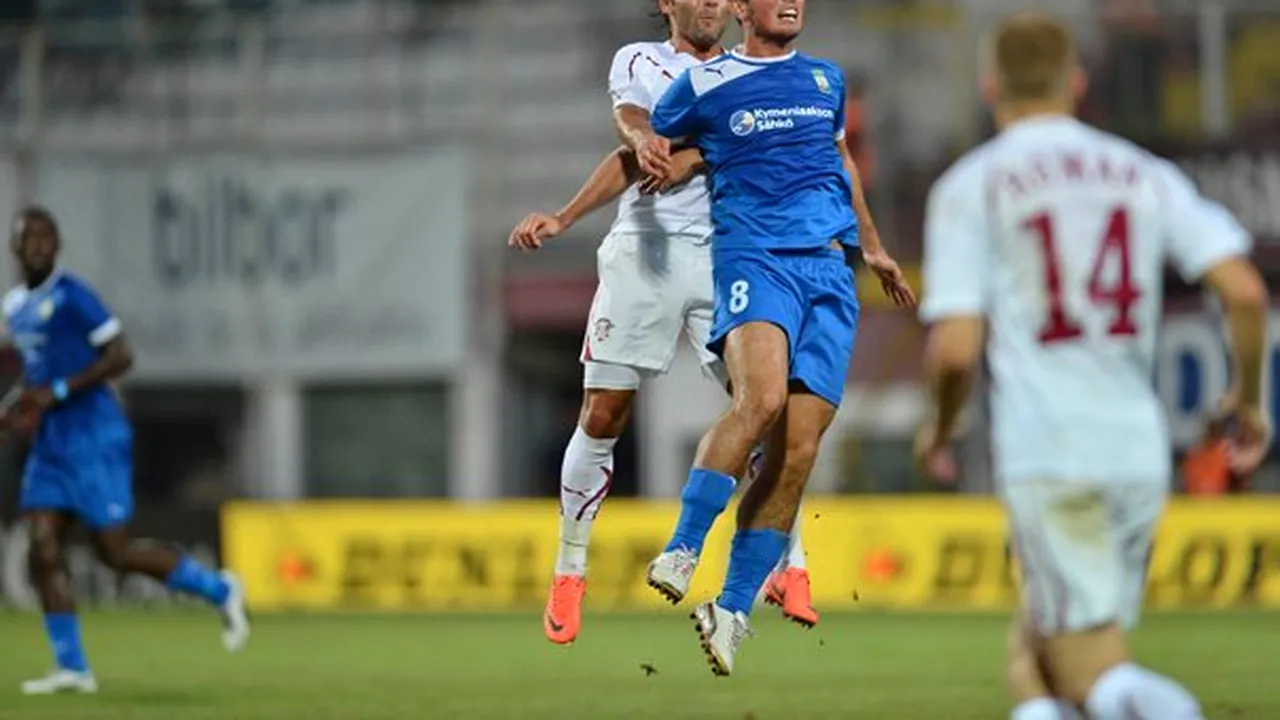 Rapid învinge echipa MyPa, scor 3-1, în turul doi preliminar al Ligii Europa