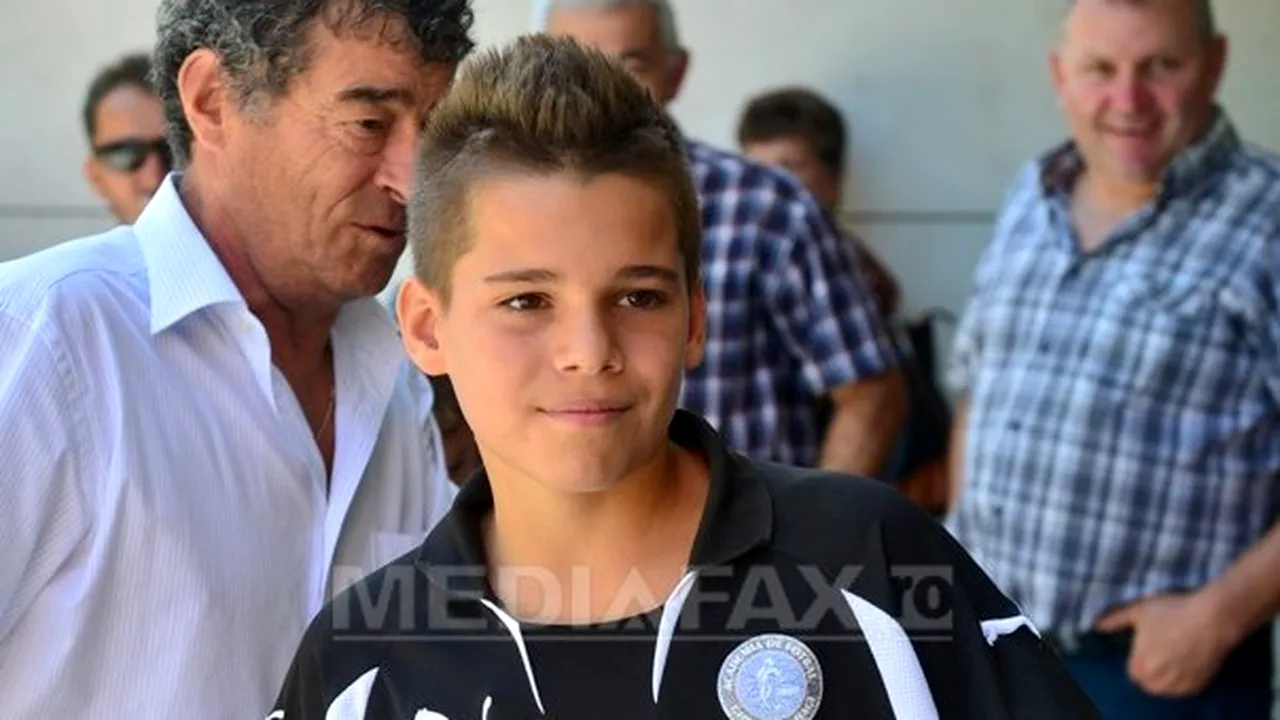 Fiul lui Hagi a marcat primul său gol pentru naţionala României: Dedic reuşita familiei mele