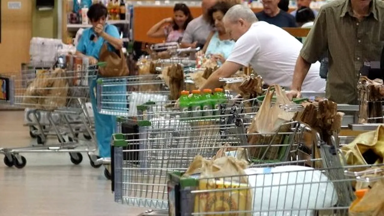 Un bărbat a fost reţinut după un scandal într-un supermarket din sectorul 1 al Capitalei