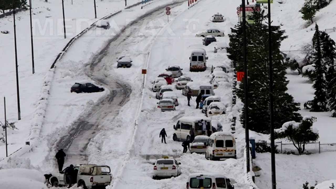 Ierusalimul, paralizat de o furtună 