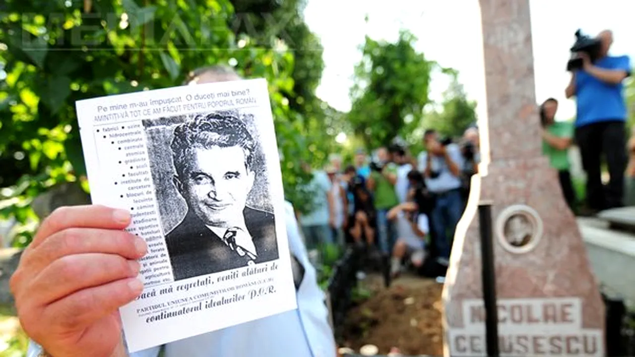 Testele ADN confirmă. Soţii Ceauşescu, îngropaţi în cimitirul Ghencea - VIDEO