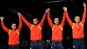 ROMÂNIA, ARGINT LA SCRIMĂ: Echipa masculină de sabie pierde finala cu Coreea de Sud şi rămâne cu medalia de argint. Dumitrescu: Am încercat să tragem la fel cum i-am mai bătut