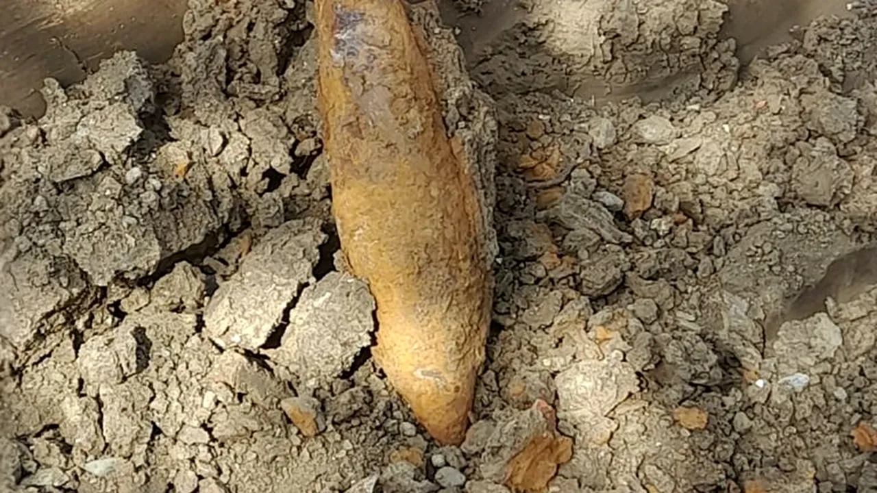 Bombă din Al Doilea Război Mondial, în stare de funcționare, găsită în Oradea