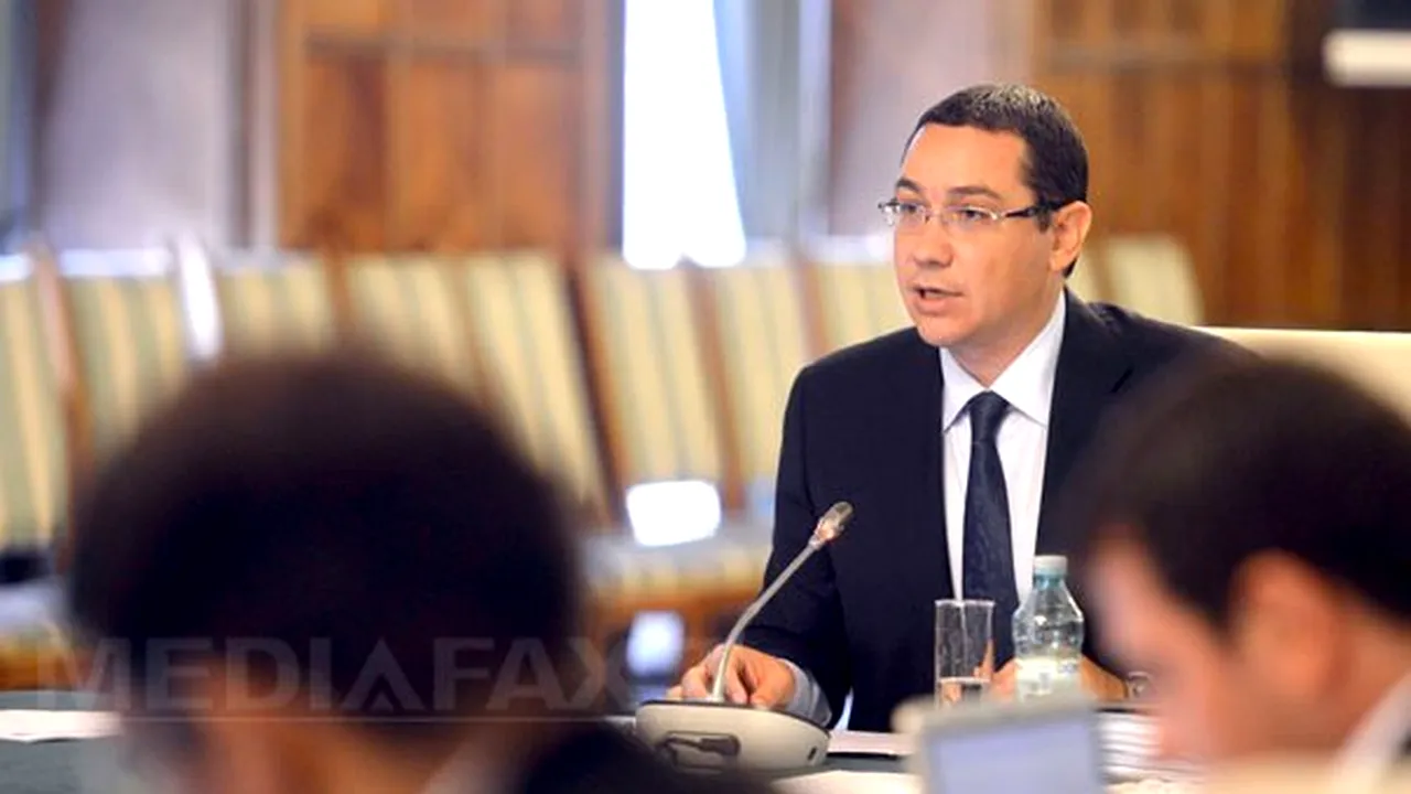 Ponta cere miniştrilor să îndepărteze persoanele suspecte de corupţie: Metehnele vechi se scot greu