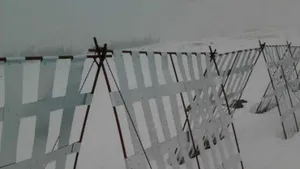 Furt de parazăpezi de pe marginea DN 2