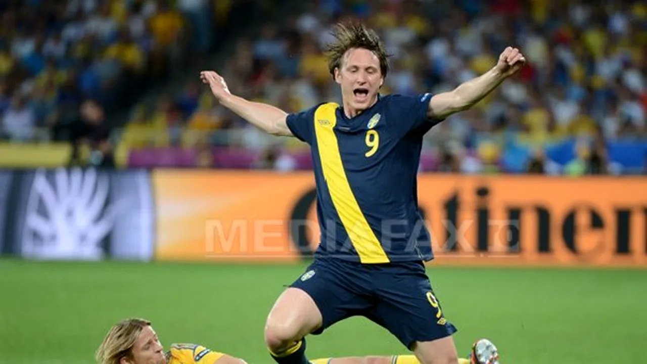 EURO 2012: Kallstrom crede încă în calificare deşi a pierdut cu Ucraina. Urmează Anglia şi Franţa
