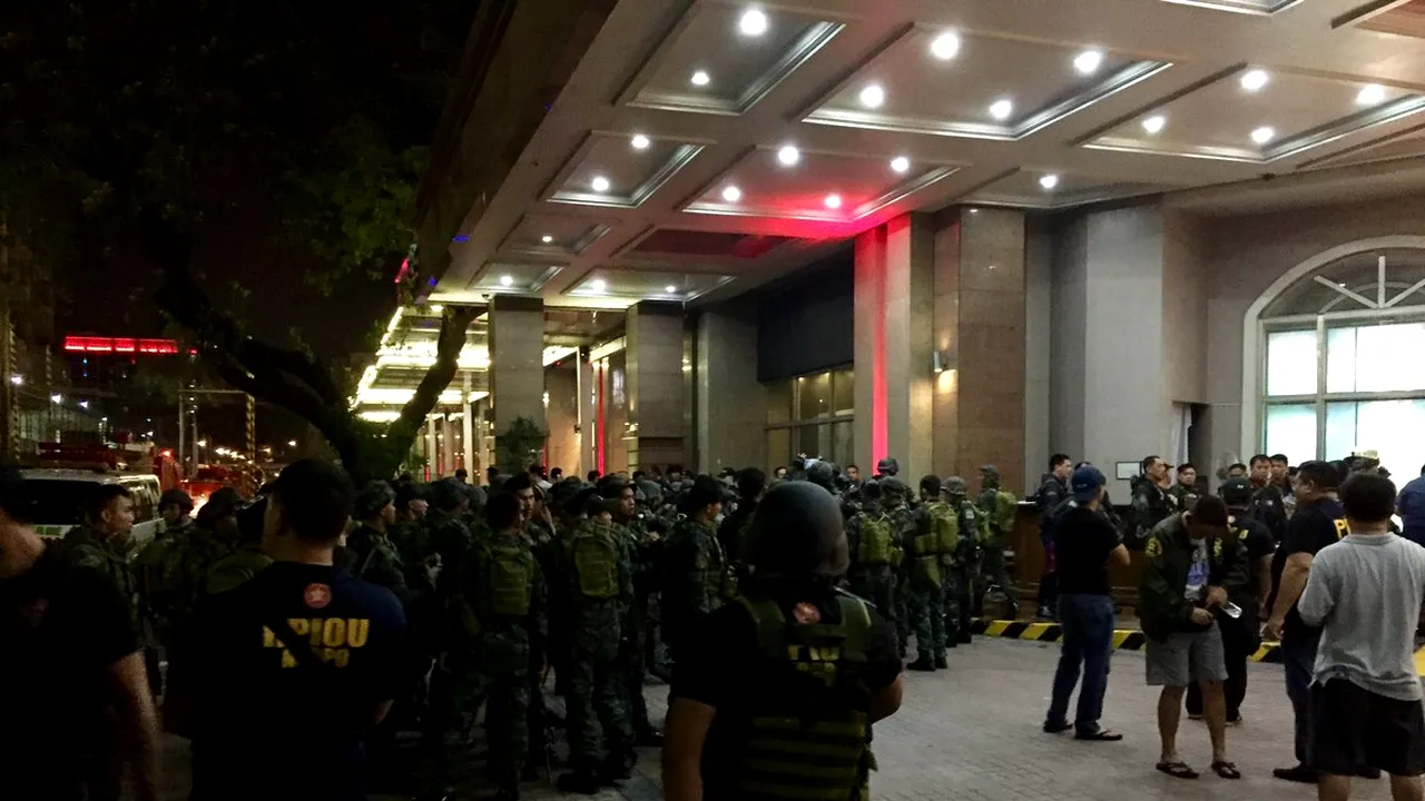 FOTO, VIDEO ATAC TERORIST în Filipine: Zeci de răniţi într-o staţiune turistică. Stat Islamic revendică atentatul/ Poliţia filipineză a restabilit controlul asupra complexului turistic atacat