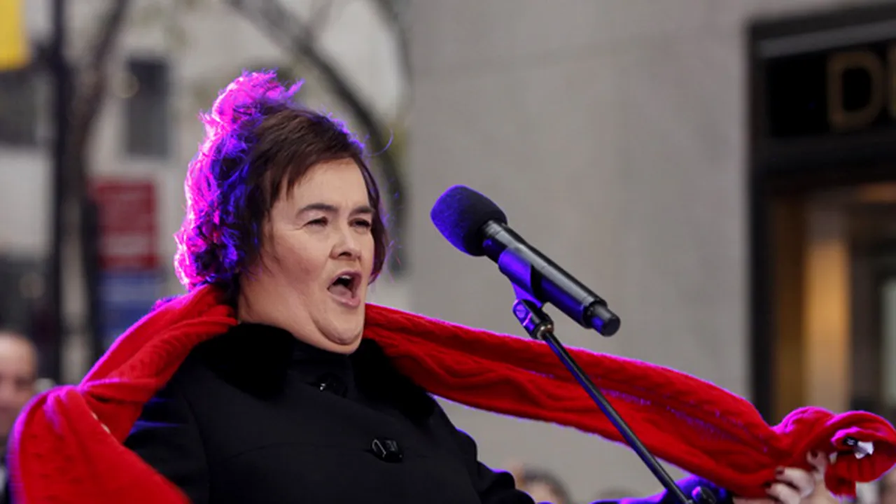 Susan Boyle, gospodina cu voce de aur, a vândut 150.000 de albume pe zi