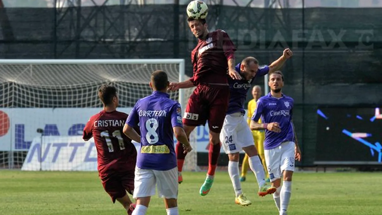 CFR Cluj - ACS Poli Timişoara, scor 1-0, în Liga I