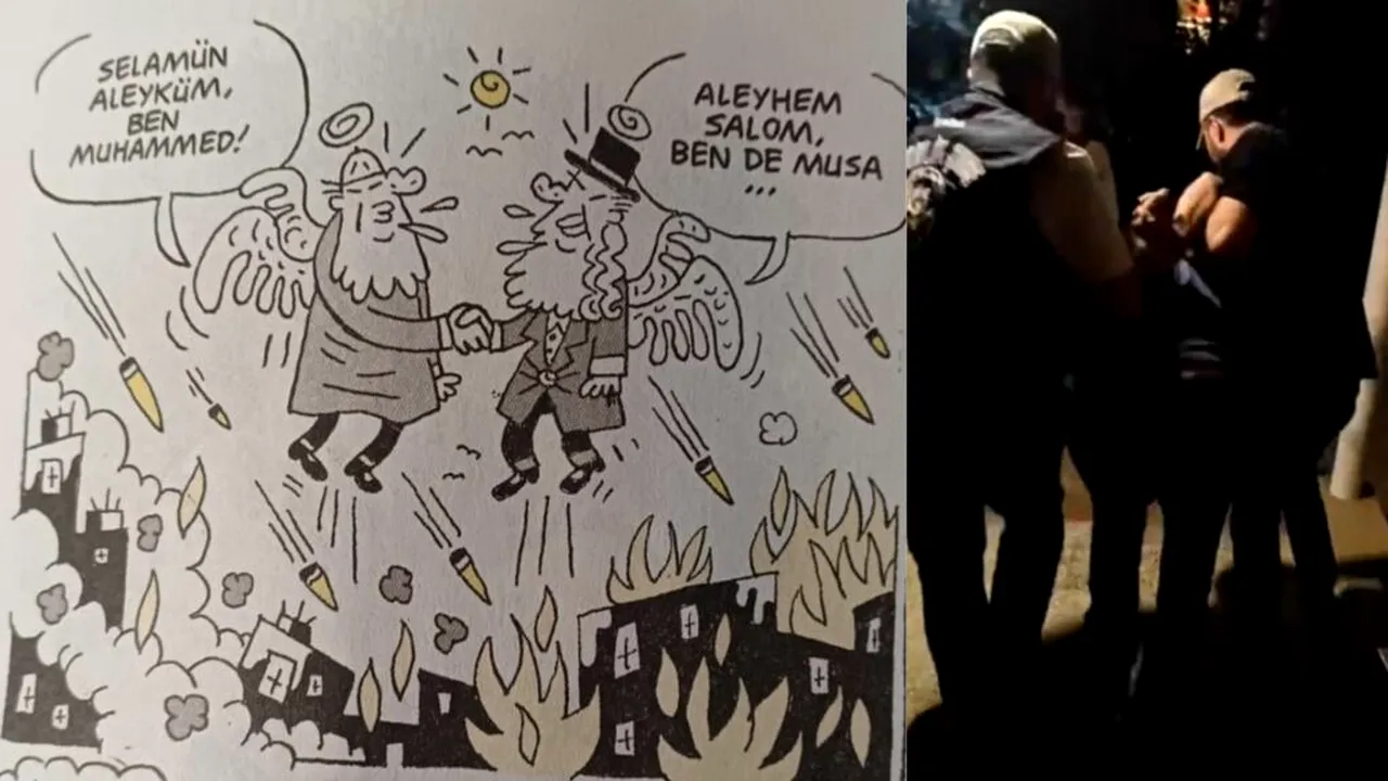 La 10 ani după Charlie Hebdo, un caricaturist din Turcia a fost reținut de poliție din cauza unui desen ofensator. Ilustrația a stârnit reacții dure